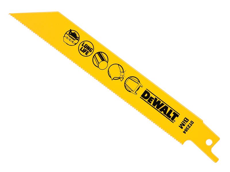 DEWALT DEWDT2353QZ Bi-Metal Reciprocating Blades, Metal Cutting