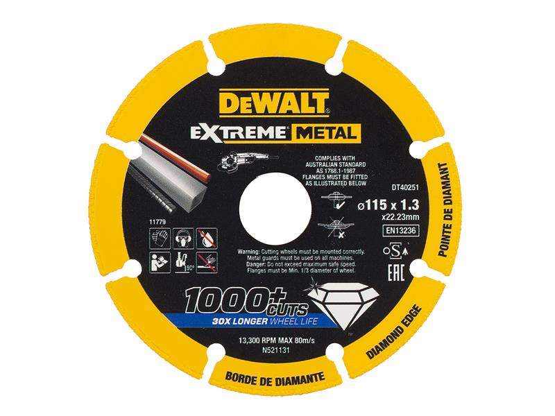 Extreme Diamond Metal Cutting Disc