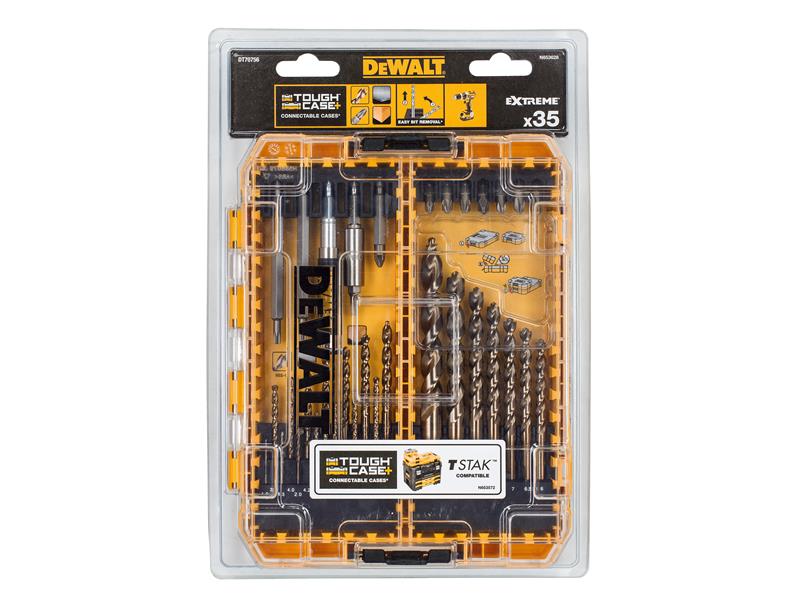 DEWALT DEWDT70756QZ DT70756 Mixed Drill & Bit Set, 35 Piece