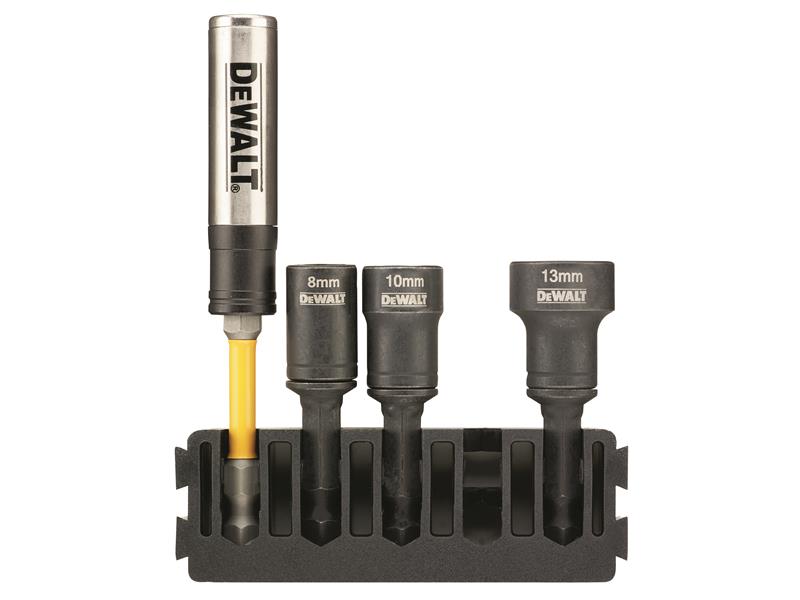 DEWALT DEWDT70827QZ 5pc Bit Bar Nutdriver 8mm, 10mm & 13mm