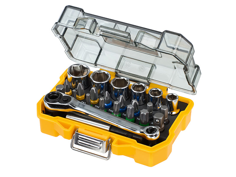 DEWALT DEWDT71516QZ DT71516 Socket & Screwdriving Set, 24 Piece