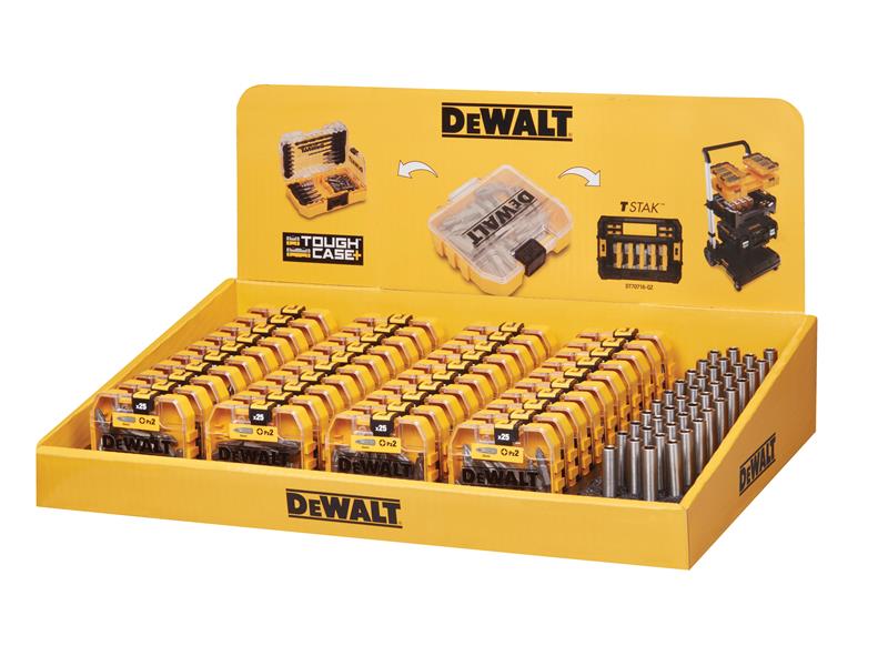 DEWALT DEWDT71706QZ DT71706 High Performance PZ2 Bit Set Display (40 Sets + 40 Holders)