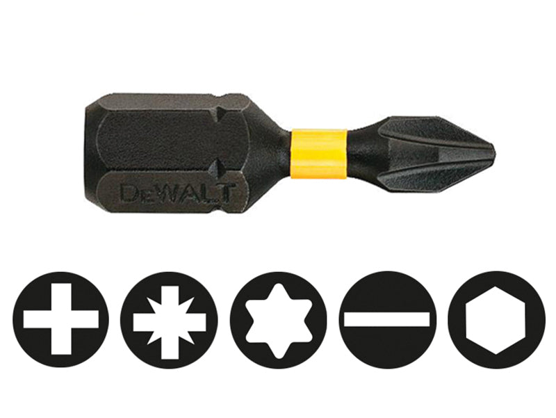 DEWALT DEWDT7993TQZ Impact Torsion Bits, Phillips
