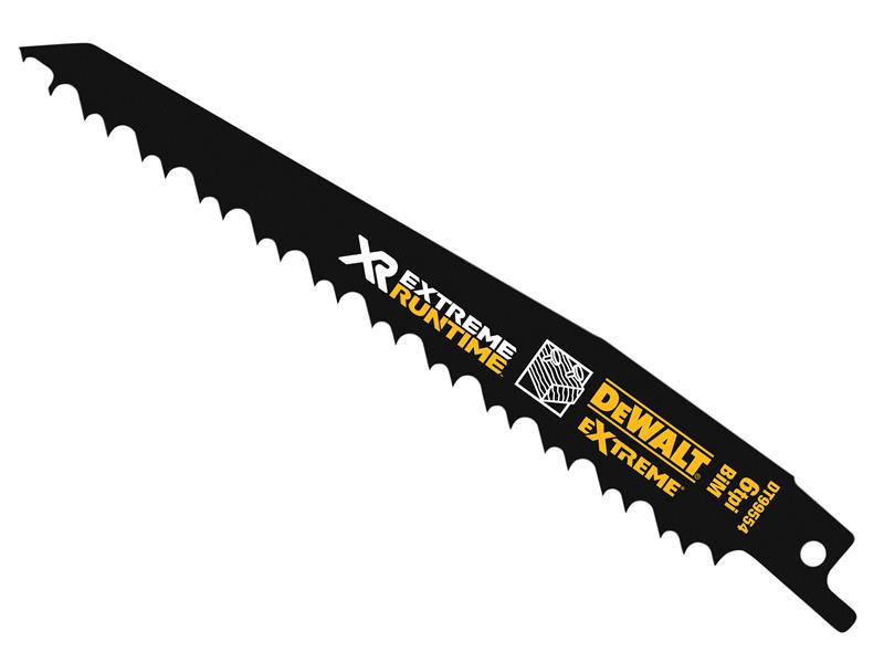 DEWALT DEWDT99554QZ XR Reciprocating Blades, Wood with Nails