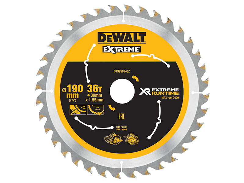 DEWALT DEWDT99562QZ XR FlexVolt Circular Saw Blade