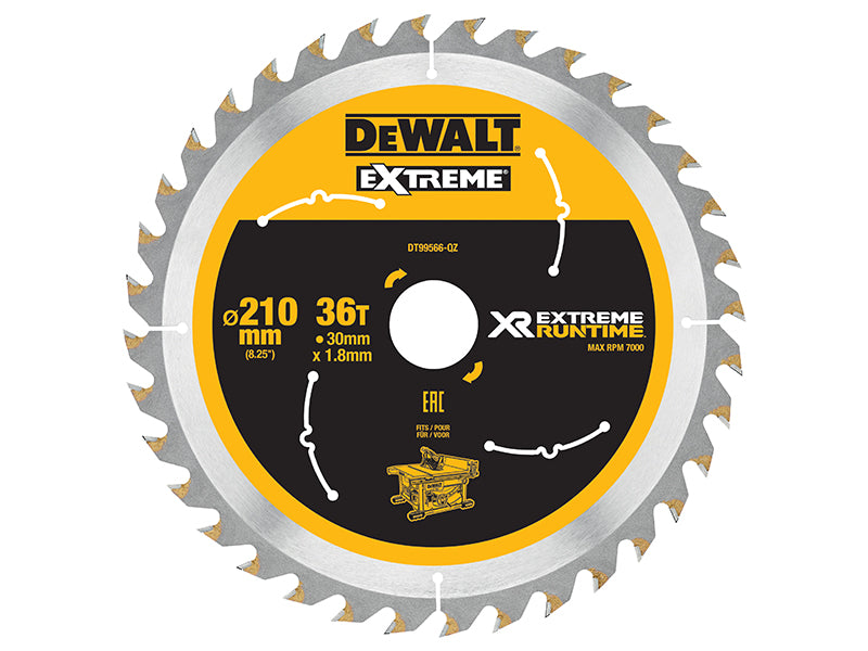DEWALT DEWDT99565QZ XR FlexVolt Table Saw Blade