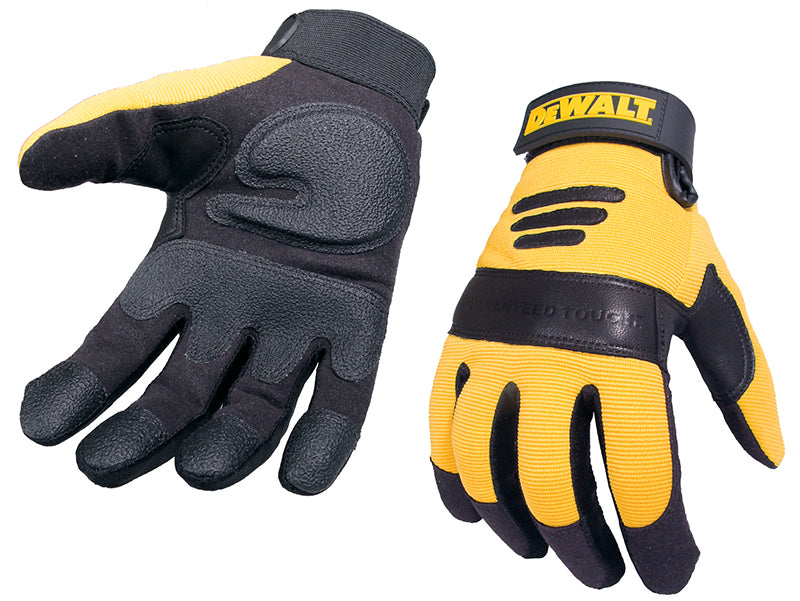 DEWALT DEWPERFORM2 Synthetic Padded Leather Palm Gloves - Large