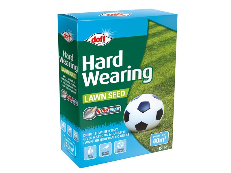 DOFF DOFFLB500 Hard Wearing Lawn Seed