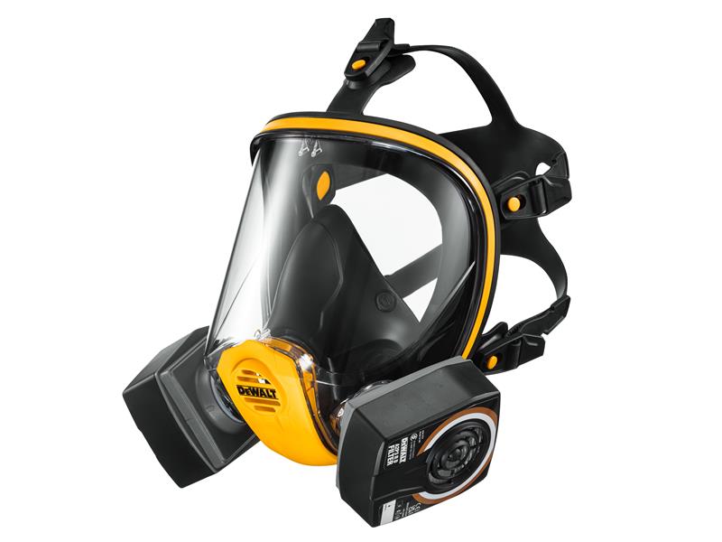 DEWALT Respiration DWR1FFMMA2P3 Full Mask Respirator with A2P3 filters