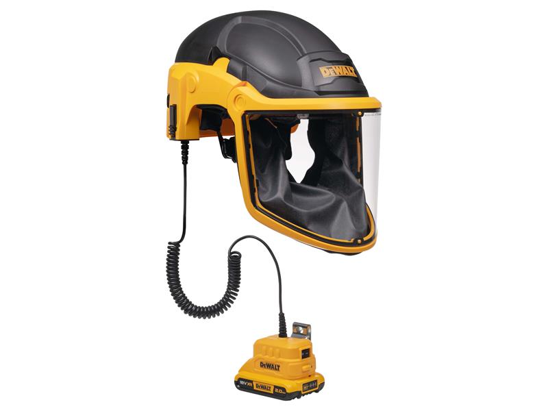 DEWALT Respiration DWRGH2SB21 Powered Air Purifying Respirator with Hard Hat