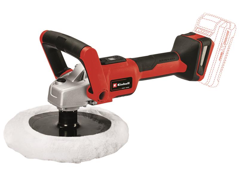 Einhell EINCECP18LIN CE-CP 18/180 Li E-Solo Power X-Change Polisher 180mm 18V Bare Unit