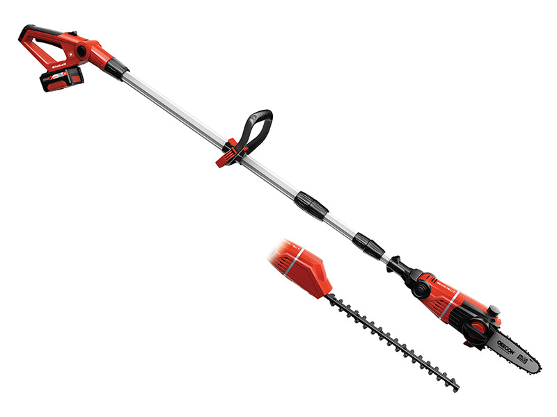 Einhell EINGEHC18LIK GE-HC 18Li T Kit Power X-Change Cordless Pole Pruner 18V 1 x 3.0Ah Li-ion