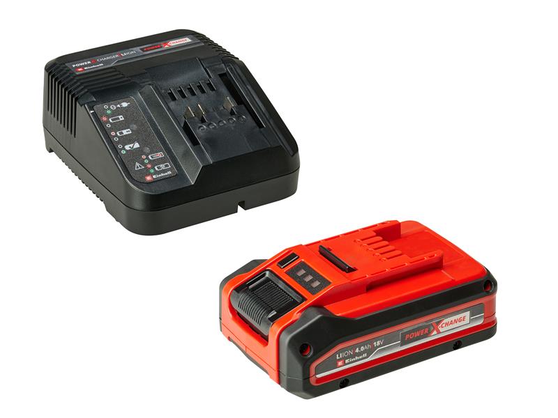 PLUS Power X-Change Battery & Charger Starter Kit 18V 1 x 4.0Ah Li-ion