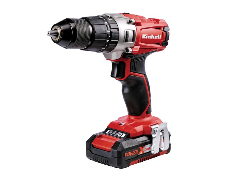 Einhell EINTECD182LK TE-CD 18/2 Li Power X-Change Combi Drill 18V 2 x 1.5Ah Li-ion