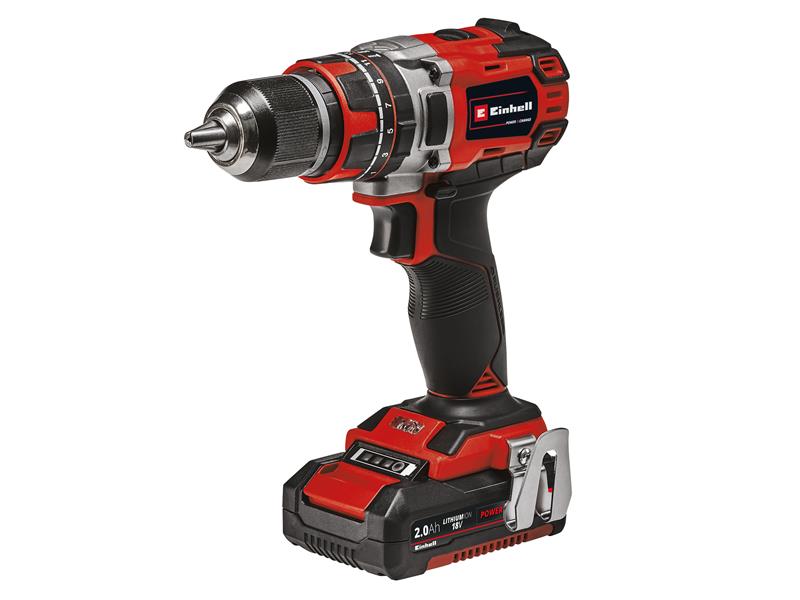 Einhell EINTECD1850 TE-CD 18/50 Li-i BL Power X-Change Combi Drill 18V 2 x 2.0Ah Li-ion