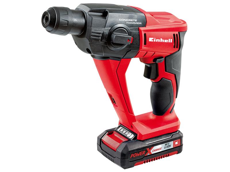 Einhell EINTEHD18LI TE-HD 18 Li Cordless Rotary Hammer Kit 18V 1 x 1.5Ah Li-ion