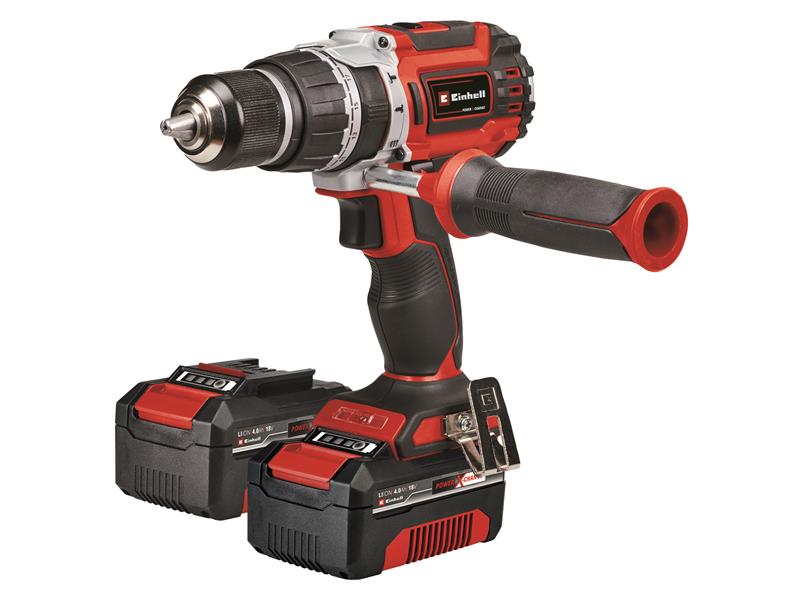 Einhell EINTPCD1860K TP-CD 18/60 Li-i BL Power X-Change Combi Drill 18V 2 x 4.0Ah Li-ion