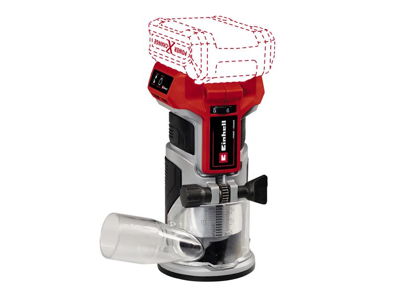 Einhell EINTPET18N TP-ET 18 Li BL - Solo Palm Router 18V Bare Unit