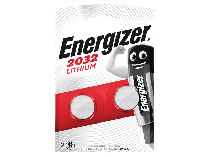 Energizer® ENG2032B2 CR2032 Coin Lithium Battery
