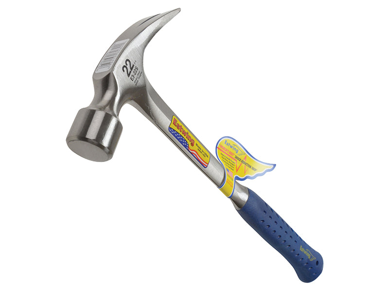 Estwing ESTE322S Straight Claw Framing Hammer, Vinyl Grip