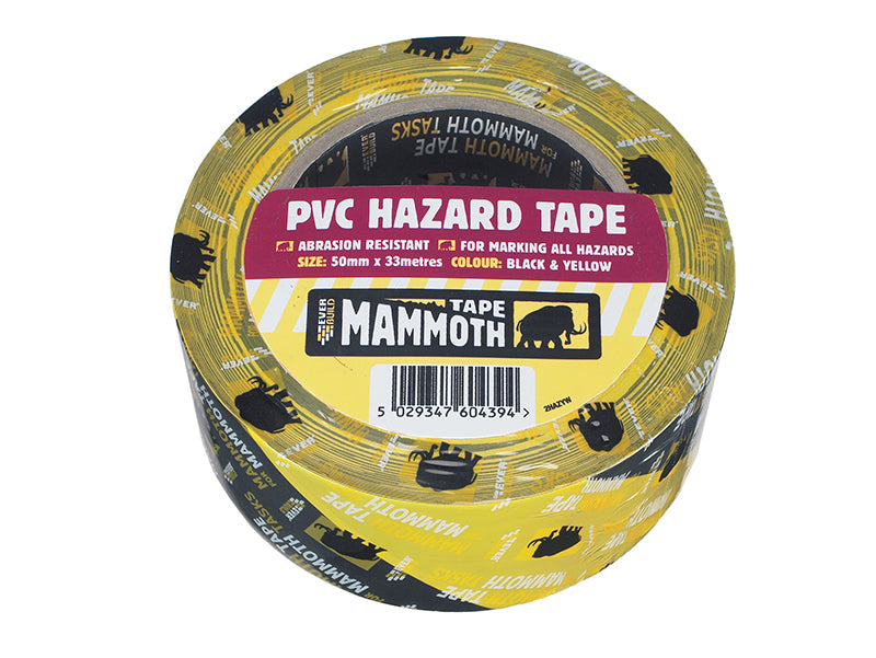 Everbuild Sika EVB2HAZRD PVC Hazard Tape