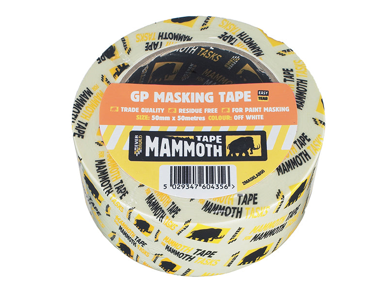 Everbuild Sika EVB2MT19 Mammoth Retail/Labelled Masking Tape