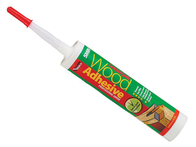 Everbuild Sika EVB5MINPU3 Lumberjack 5min Wood Adhesive