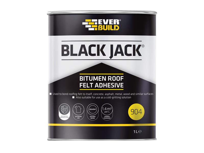 Everbuild Sika EVB90401 Black Jack® 904 Bitumen Roof Felt Adhesive
