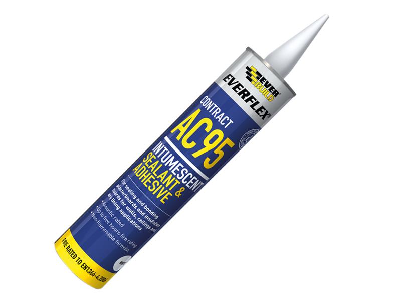 Everbuild Sika EVBAC95900 AC95 Intumescent Acoustic Sealant 900ml