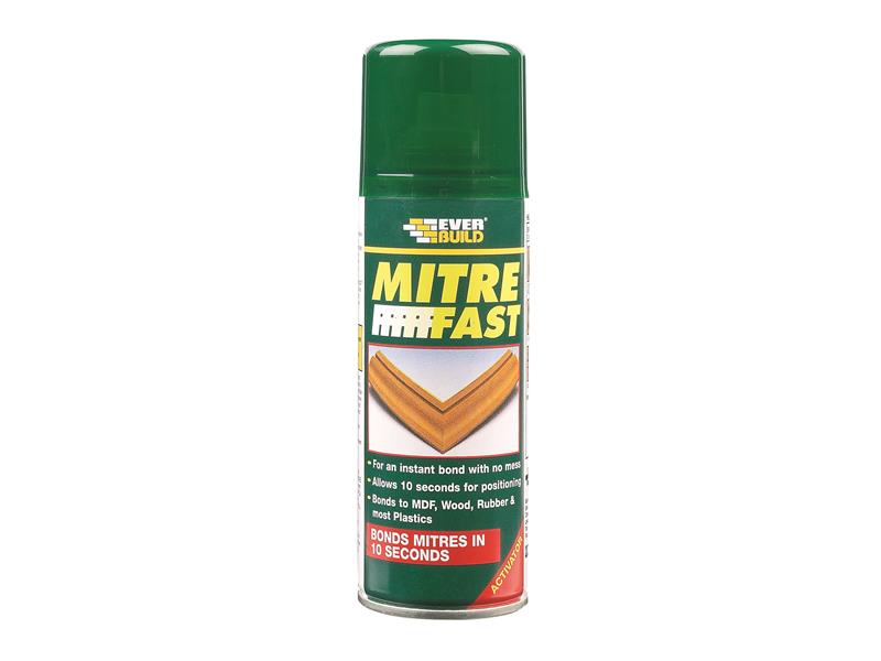 Everbuild Sika EVBACTIV2 Mitre Fast Aerosol Activator 200ml