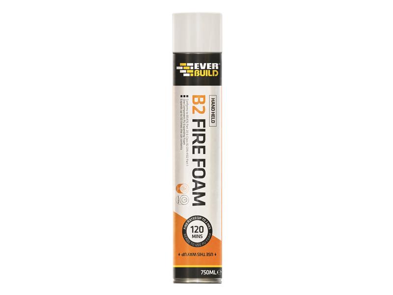 Everbuild Sika EVBB2FIREHAN Fire Foam B2 Hand Grade Aerosol 750ml
