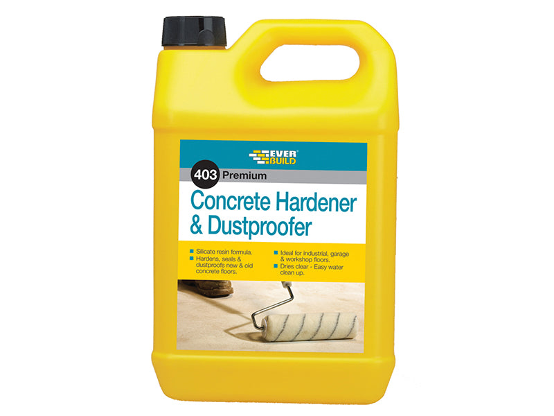 Everbuild Sika EVBCHD5L 403 Concrete Hardener & Dustproofer 5 litre