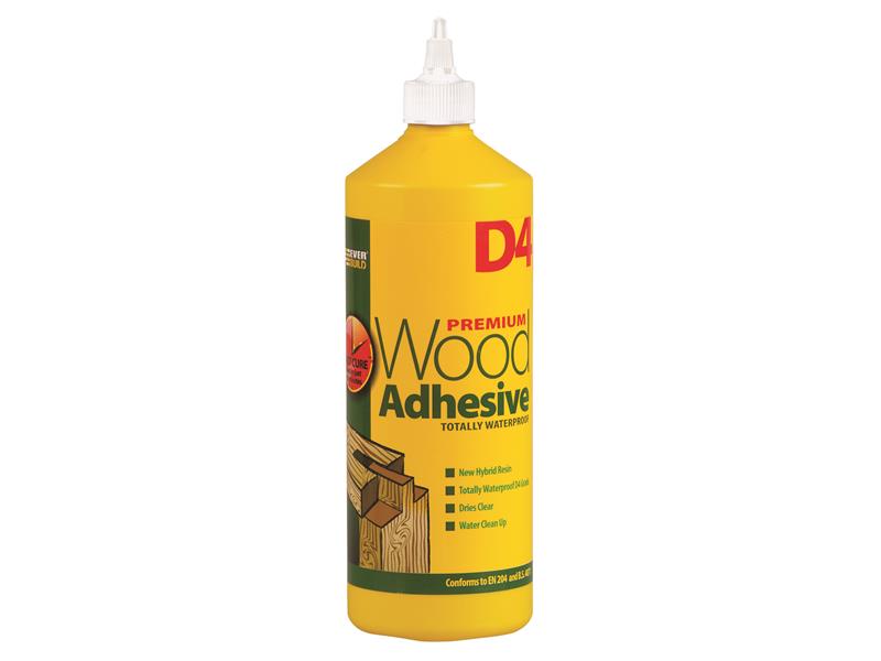 Everbuild Sika EVBD41 D4 Wood Adhesive 1 litre