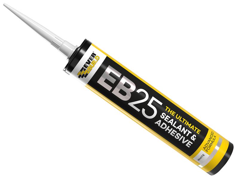 Everbuild Sika EVBEB25BK EB25 Hybrid Sealant Adhesive