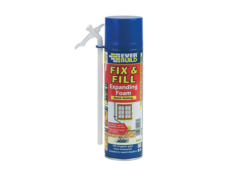 Everbuild Sika EVBEVFF5 Fill & Fix Expanding Foam