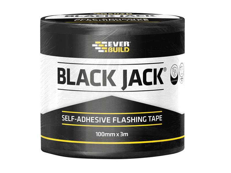 Everbuild Sika EVBFLDIY100 Black Jack® Flashing Tape, DIY
