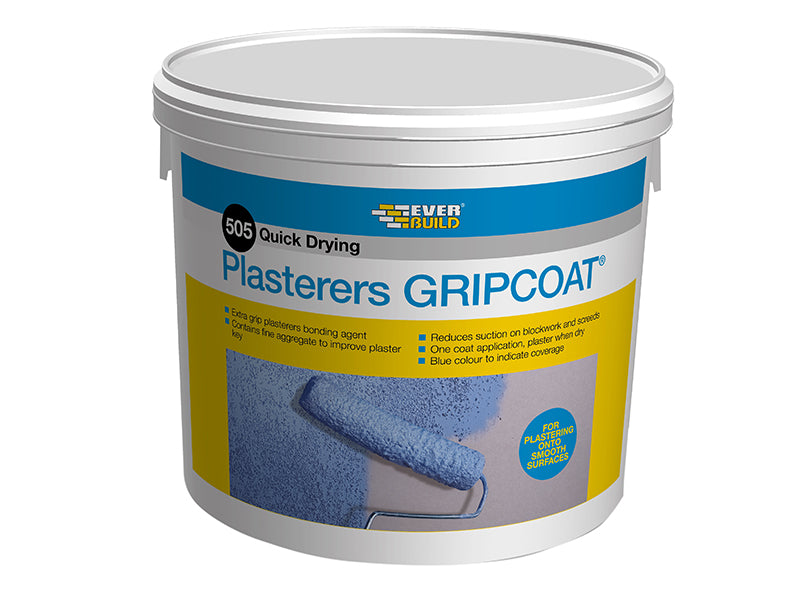 Everbuild Sika EVBGRIPCT10 505 Plasterer's GRIPCOAT® 10 litre