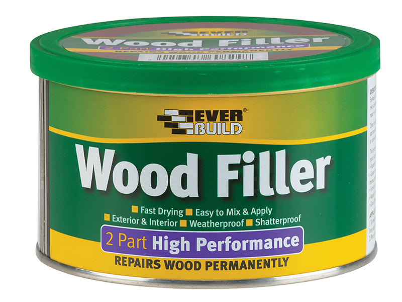 Everbuild Sika EVBHPWF514K Wood Filler, 2-Part High-Performance
