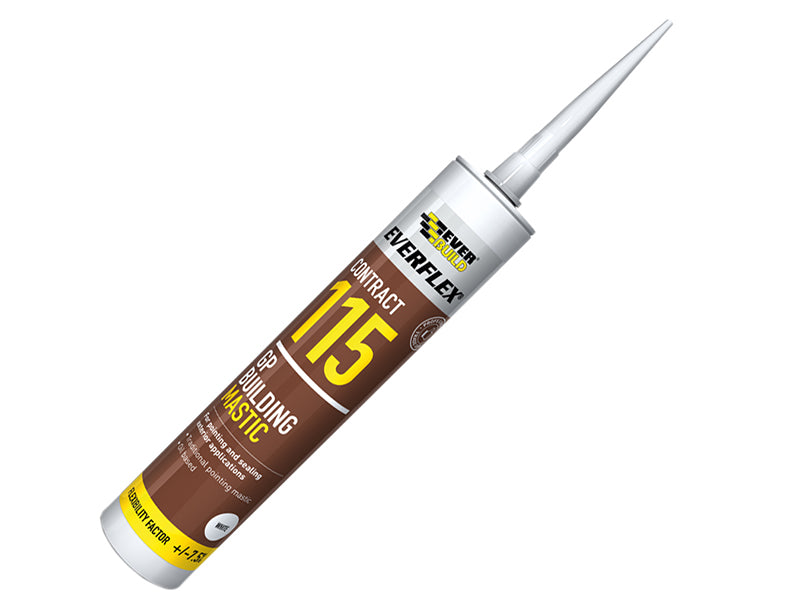 Everbuild Sika EVBMASWH Everflex® 115 General Purpose Building Mastic
