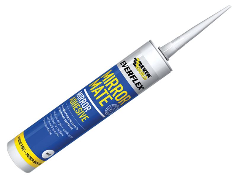 Everbuild Sika EVBMIRROR Everflex® Mirror Mate Sealant & Adhesive 290ml
