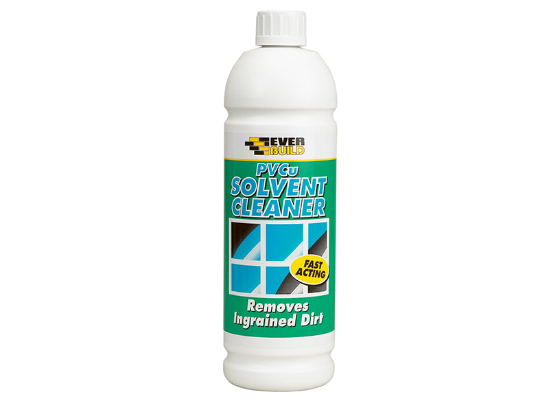 Everbuild Sika EVBPVC1S PVCu Solvent Cleaner 1 Litre