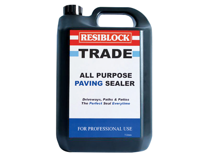 Everbuild Sika EVBRBT5L Resiblock All Purpose Paving Sealer 5 litre (Trade)