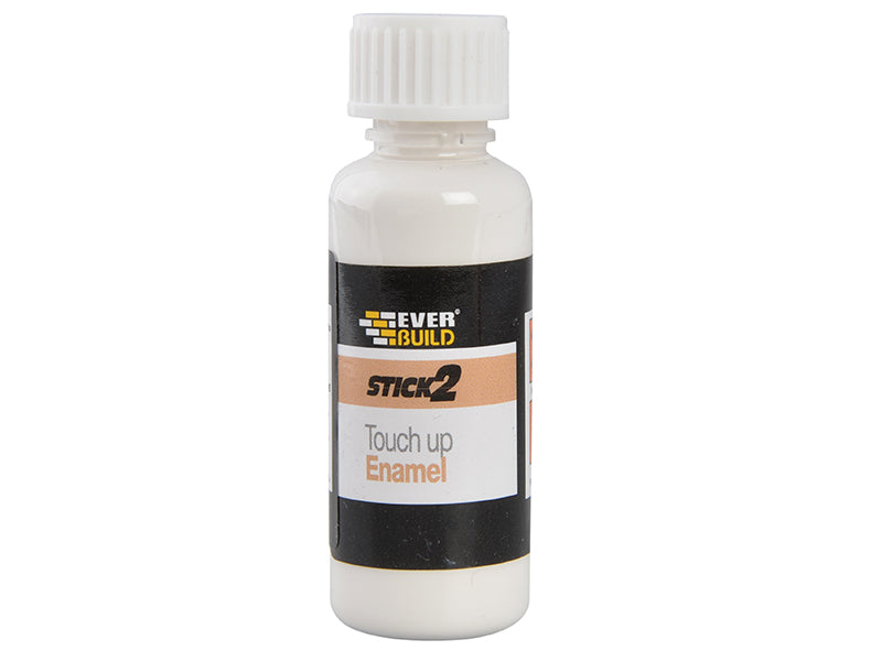 Everbuild Sika EVBS2ENAMEL Stick2 Touch Up Enamel White 25ml