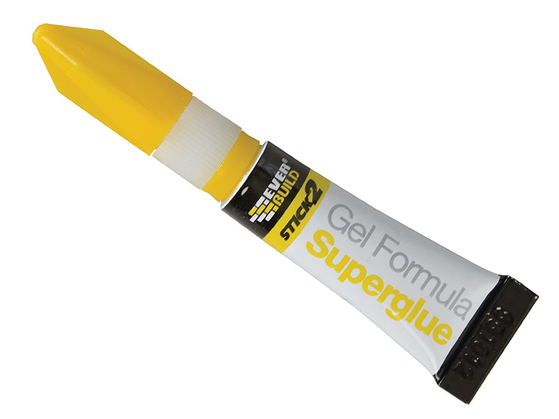 Everbuild Sika EVBS2GEL3 STICK2® Superglue Gel 3g