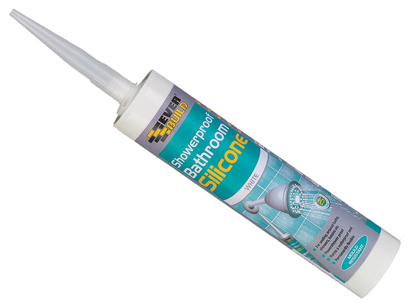 Everbuild Sika EVBSHOWTR Showerproof Bathroom Silicone
