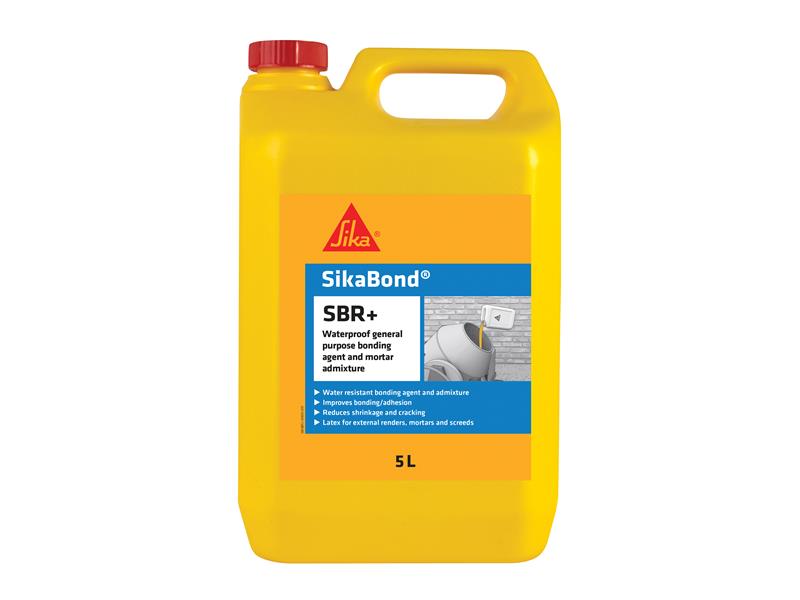 Everbuild Sika EVBSIKASBR5 Sikabond SBR+ 5 litre