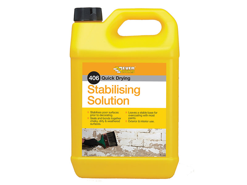 Everbuild Sika EVBSTAB5 406 Stabilising Solution 5 litre