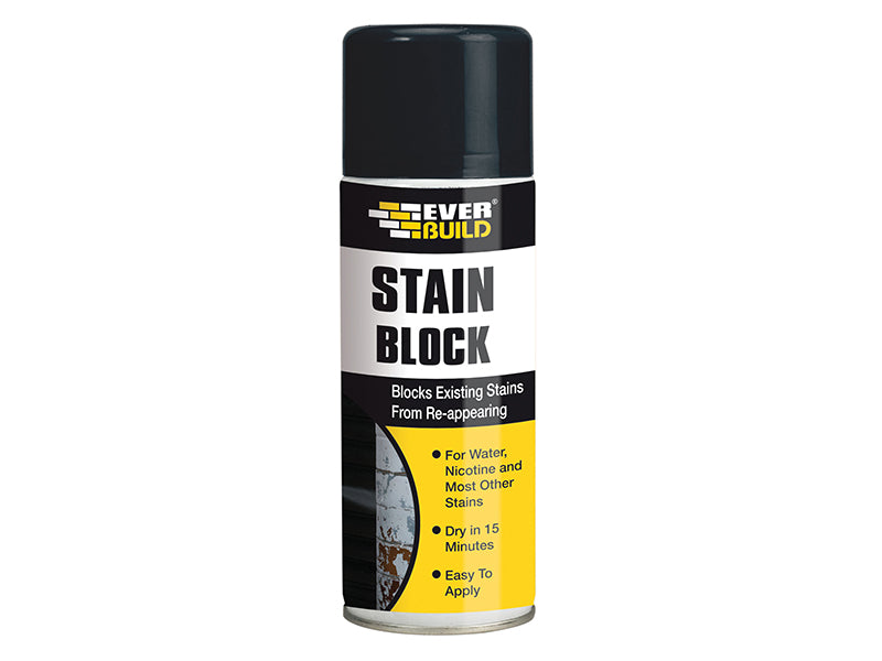 Everbuild Sika EVBSTAINSTP Stain Block Spray 400ml