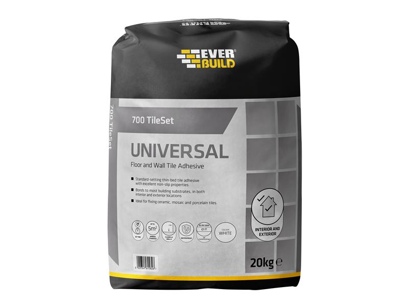 Everbuild Sika EVBTS700GY20 700 TileSet Universal