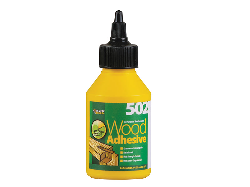 Everbuild Sika EVBWOODBO125 502 Weatherproof Wood Adhesive